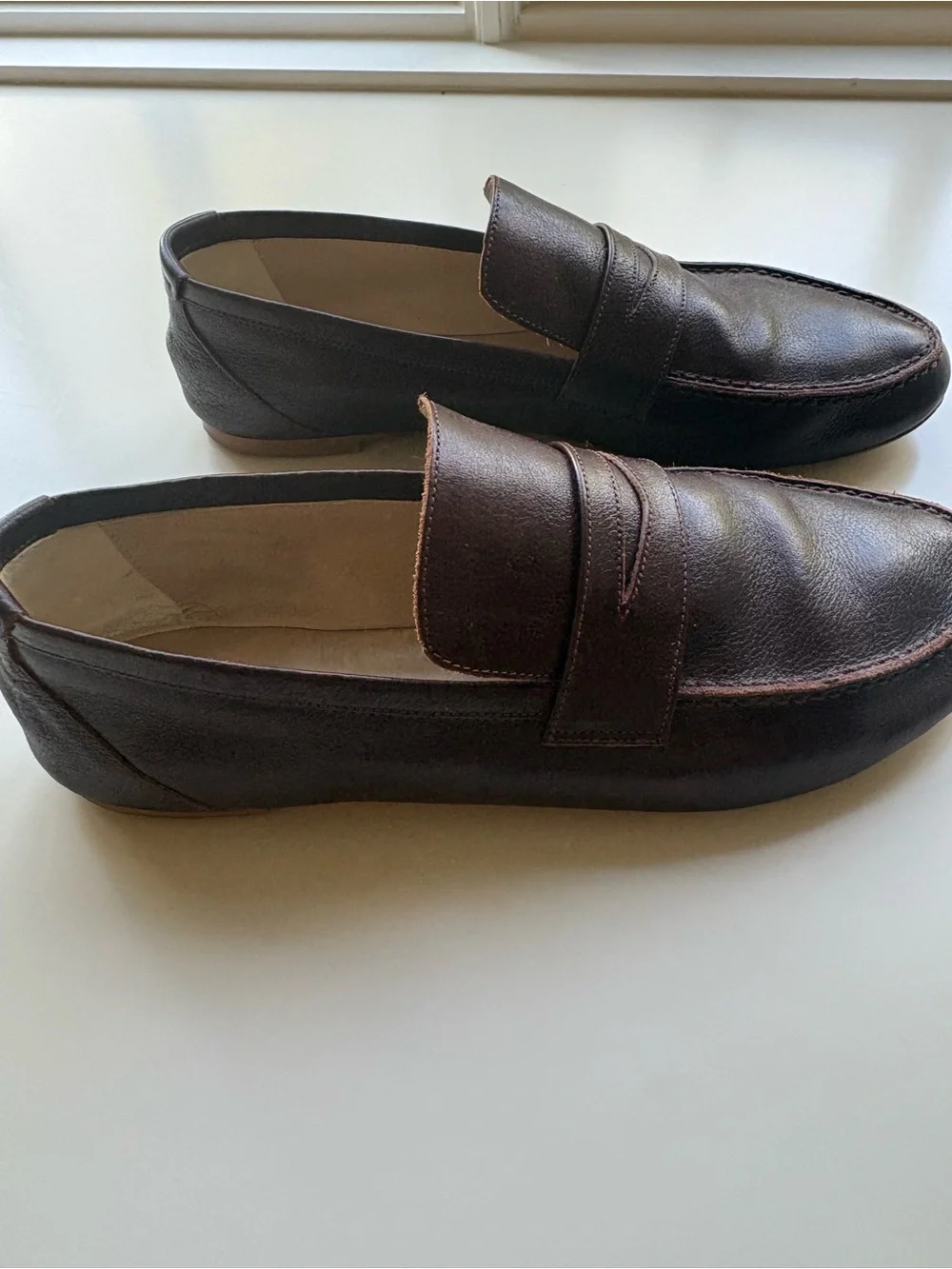 Jamie Haller Penny Loafer in Oxblood